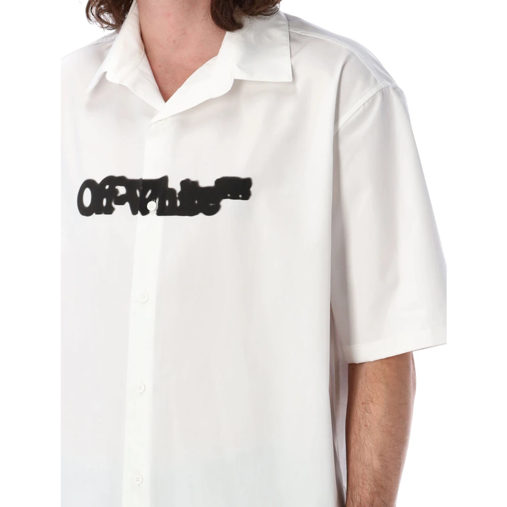 Off White Pijl Popl Bowling Spray White Heren