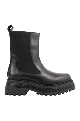 Svarta ankelboots för vardagsbruk