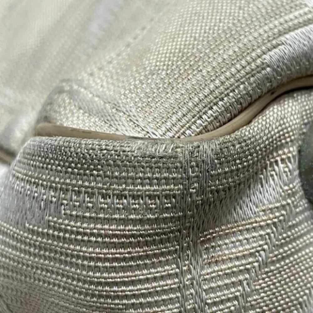 Chanel Vintage Pre-owned Fabric chanel-bags Beige Dames