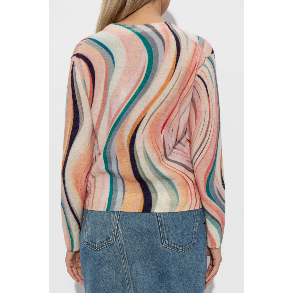 PS By Paul Smith Gebreide trui met patroon Multicolor Dames