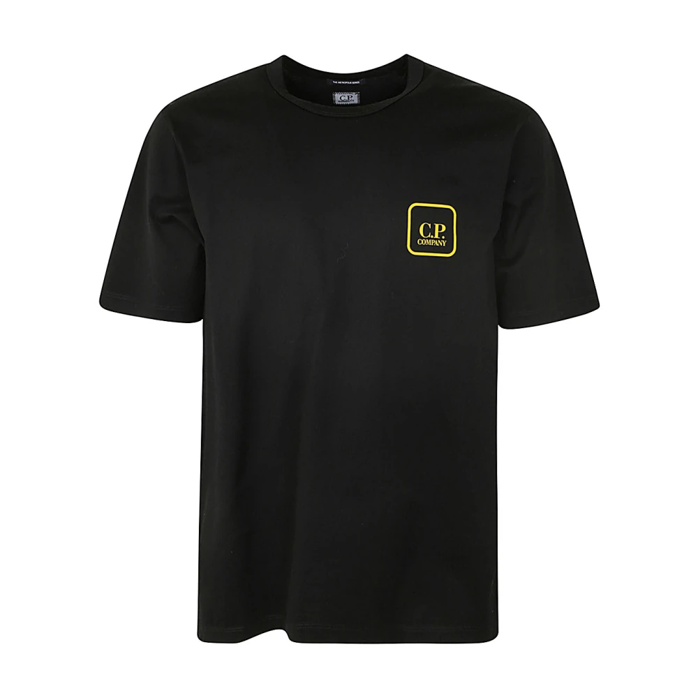 C.P. Company Metropolis Logo Grafisch T-Shirt Black Heren