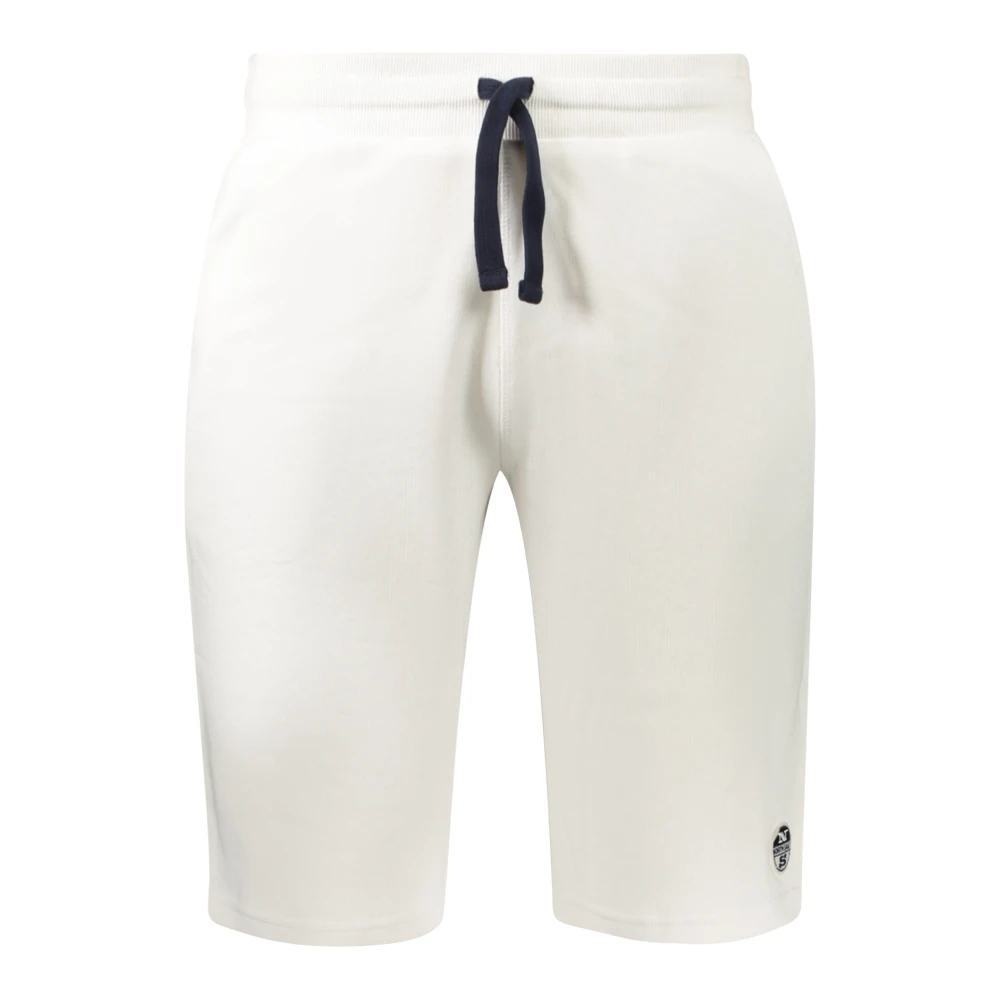 North Sails Men's White Training Shorts, Xl, Sports Shorts