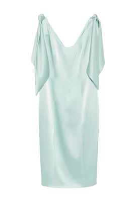 Draped Midi Dress
