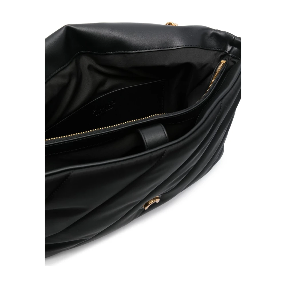 pinko Stijlvolle Zwarte Tassen Black Dames