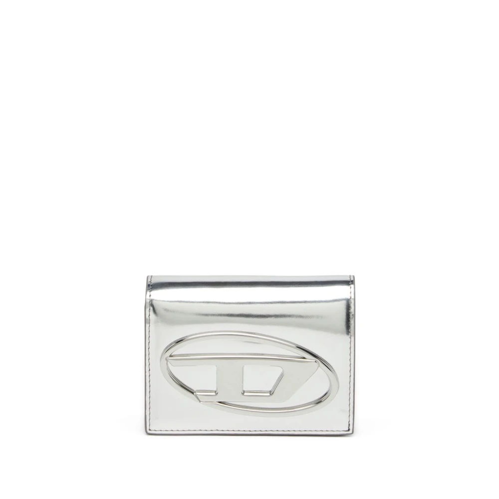 Diesel Witte Portemonnees voor Mannen Gray Dames