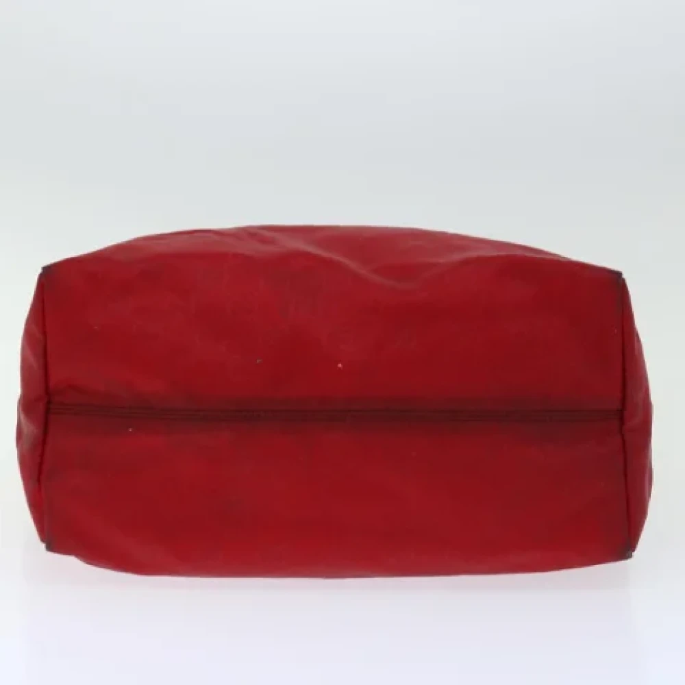 Gucci Vintage Pre-owned Canvas totes Red Dames