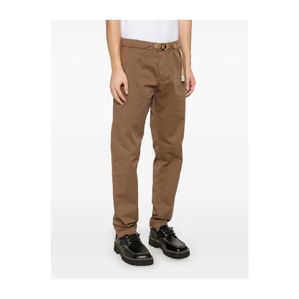 White Sand Bruine Broek met Trekkoord en Zakken Brown Heren