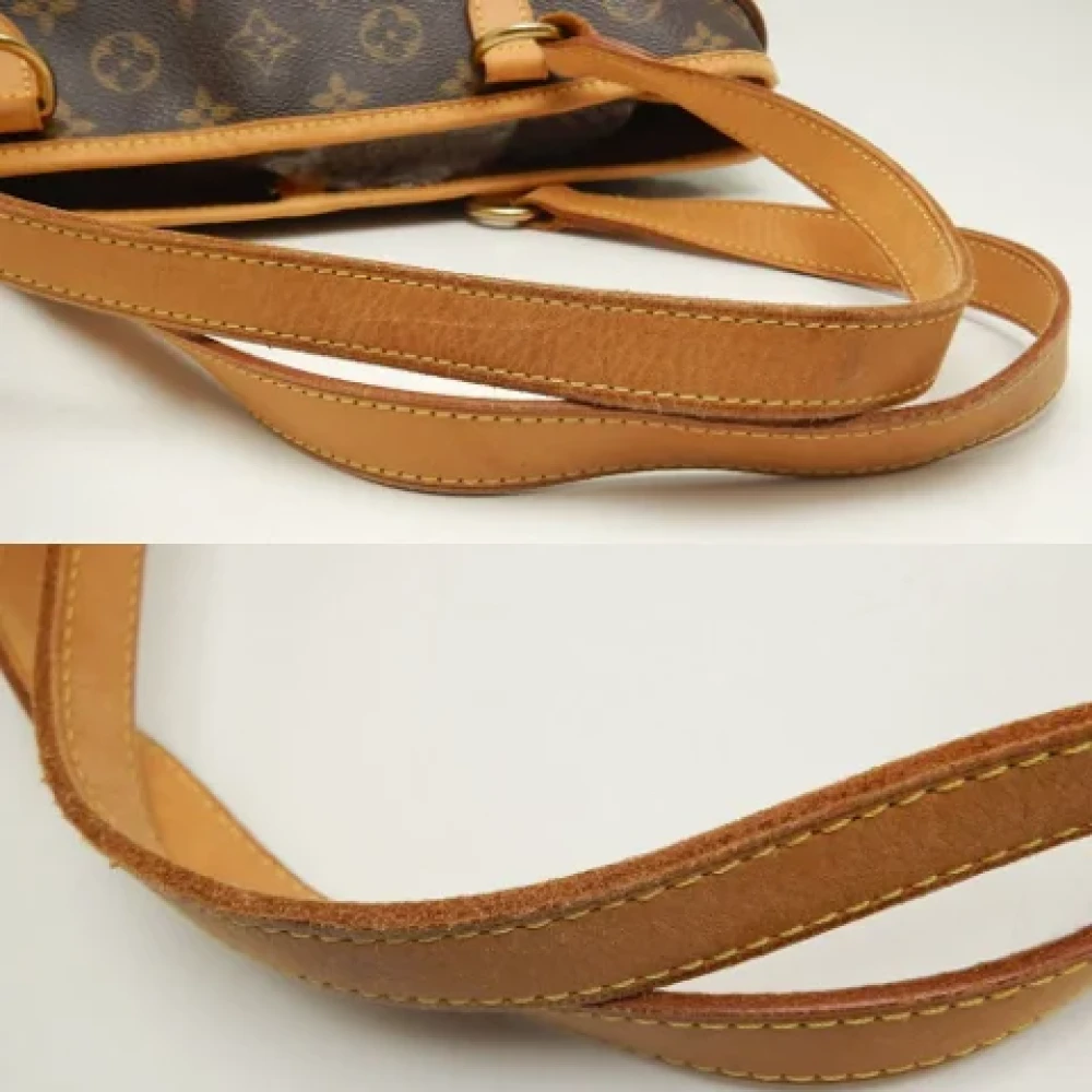 Louis Vuitton Vintage Pre-owned Plastic shoulder-bags Brown Dames