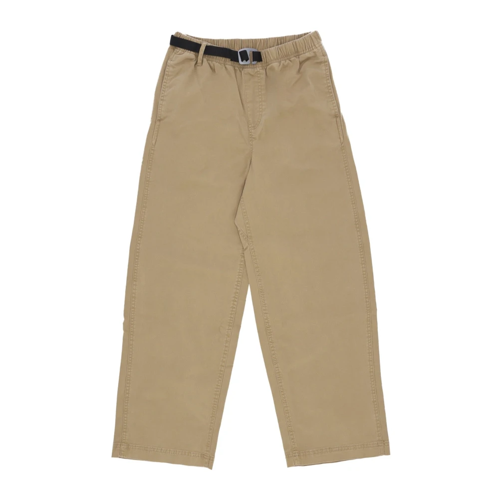 Element Khaki Women's Wander Wide Leg Trousers Brown Heren