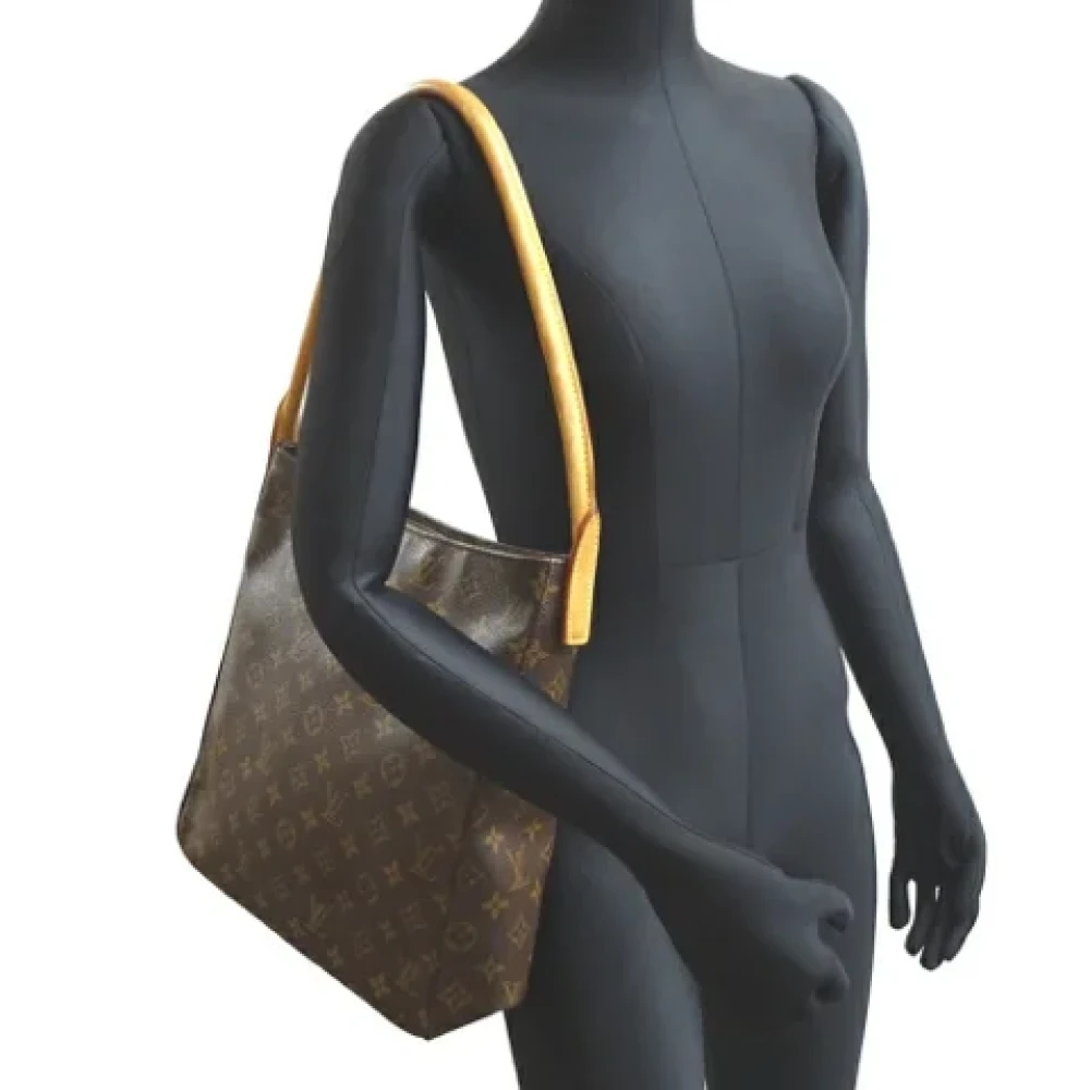 Louis Vuitton Vintage Pre-owned Fabric louis-vuitton-bags Brown Dames