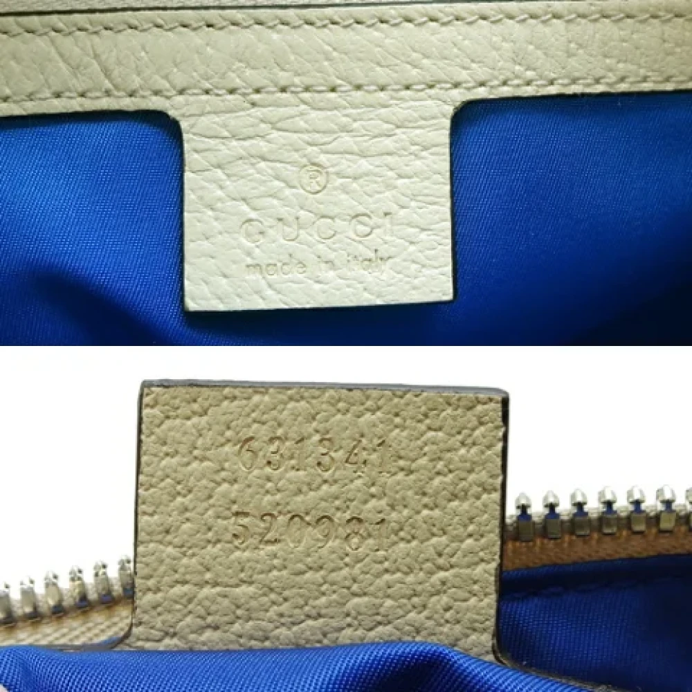 Gucci Vintage Pre-owned Canvas gucci-bags Blue Dames