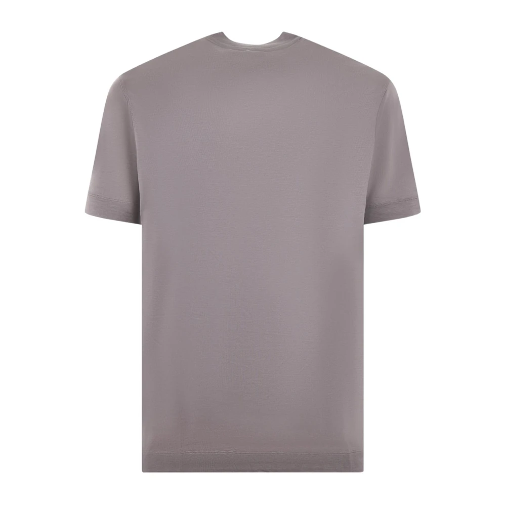 Emporio Armani Korte Mouw T-shirt Beige Heren