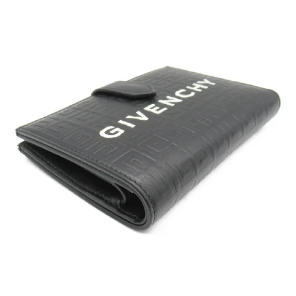 Givenchy Pre-owned Leather wallets Black Unisex