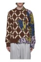 pull-color-block-motif-diamant-et-leopard