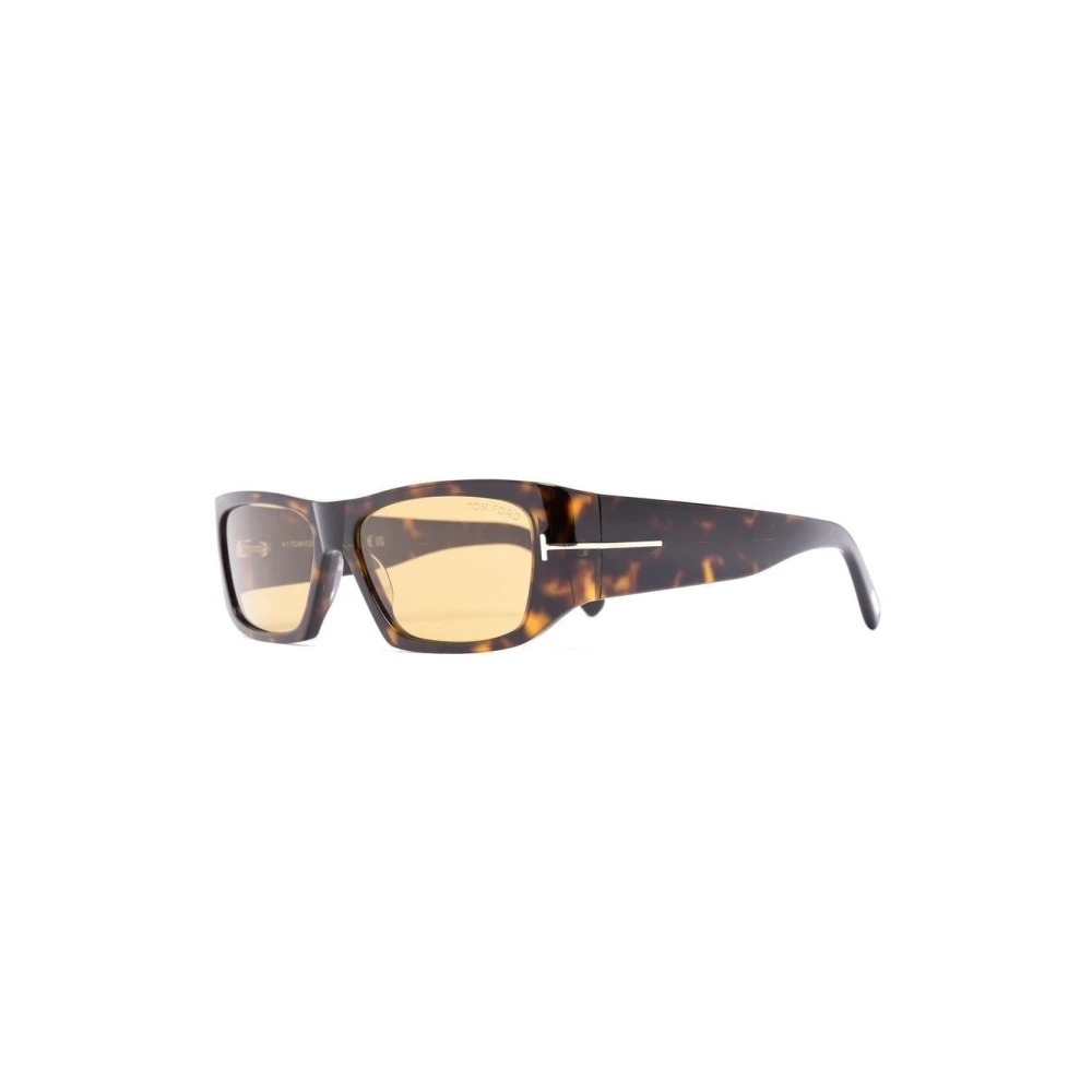 Tom Ford Ft0986-01N Zonnebril Verhoog je stijl met stijlvolle zonnebrillen Multicolor Brown Unisex