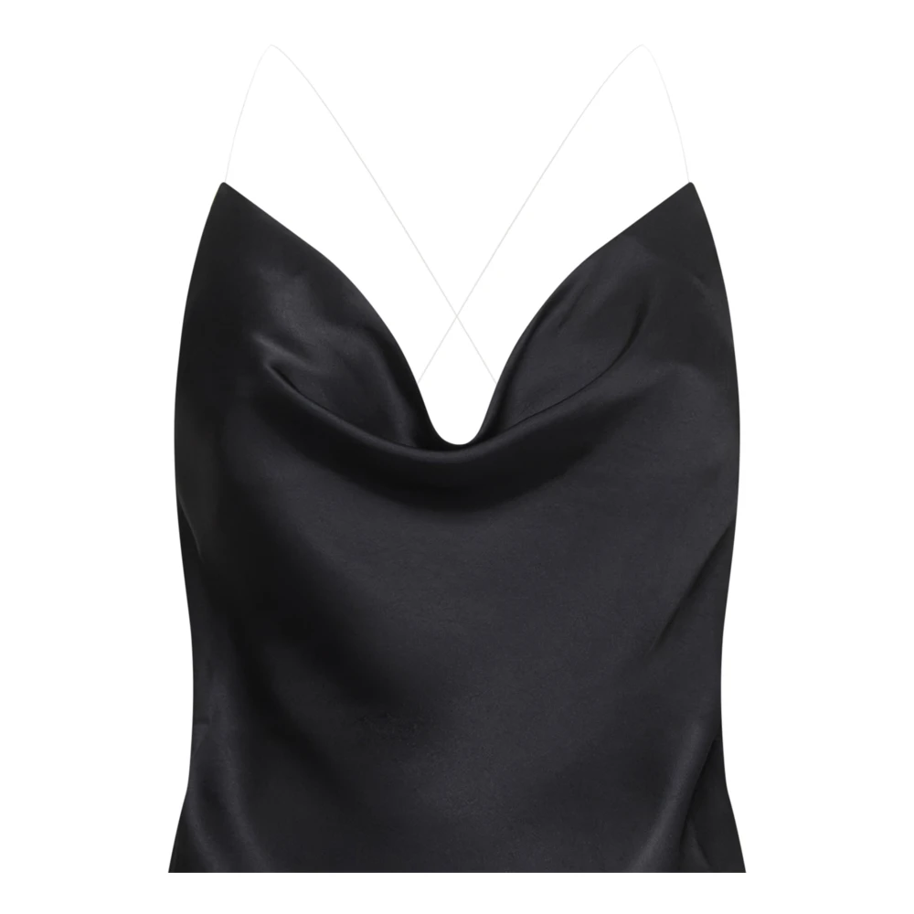 Y Project Onzichtbare Band Slip Top Black Dames