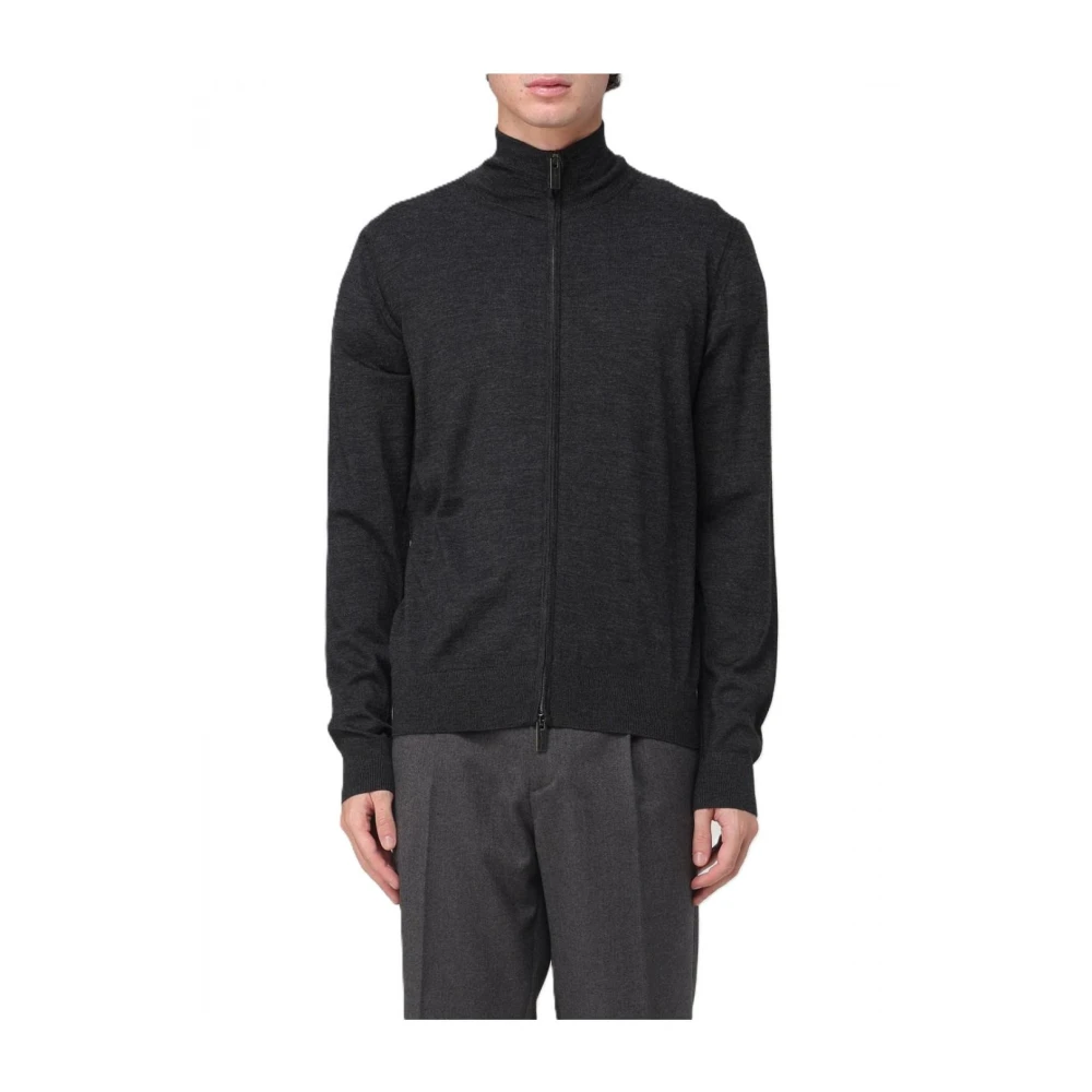 Paolo Pecora Men's Gray Cardigans, Xl, Stylish Sweatshirts And Hoodies Collection