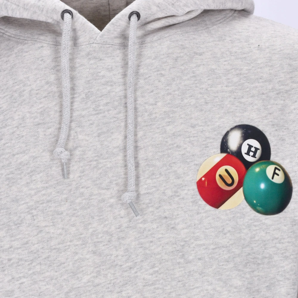 HUF Dirty Pool Hoodie met lange mouwen Gray Heren