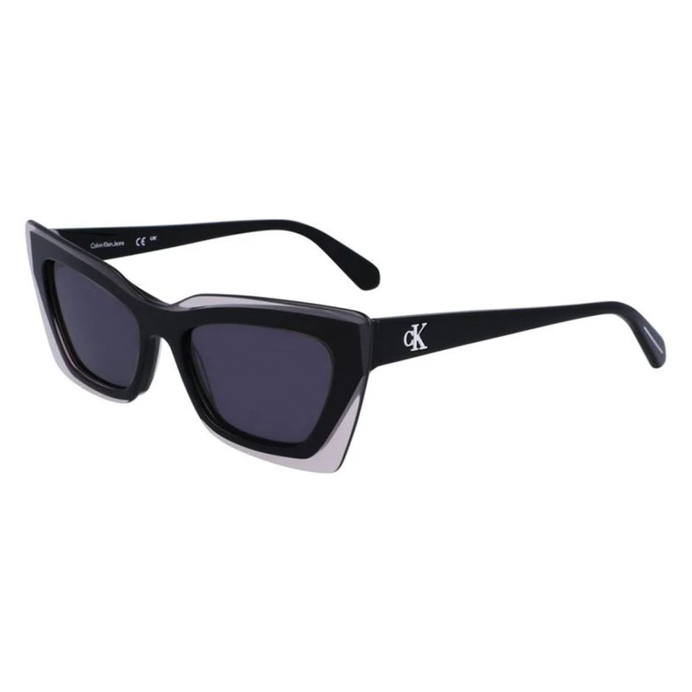 Calvin Klein Jeans Women's Black Sunglasses, 52 Mm, Cat-Eye Sunglasses