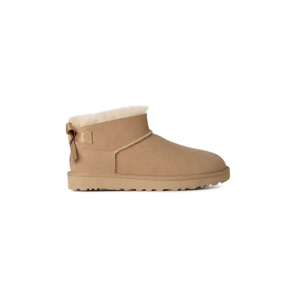 Ugg Donna Beige - Ultra Mini Bailey Bow - Shoes - 36 Eu