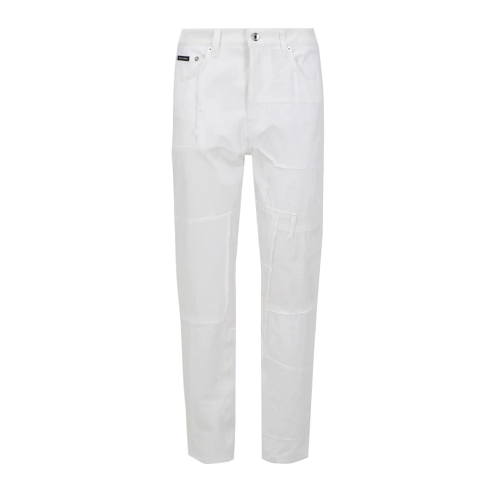 Dolce & Gabbana Witte Ss23 Dames Jeans White Dames
