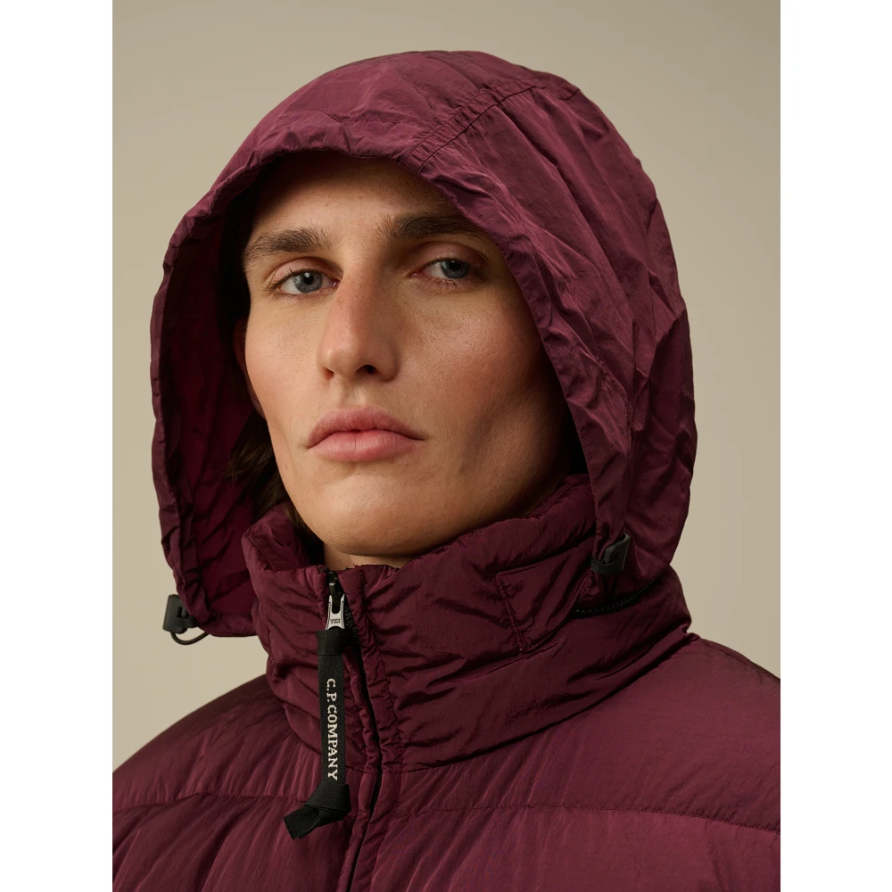 C.P. Company Stijlvolle Medium Jas Purple Heren