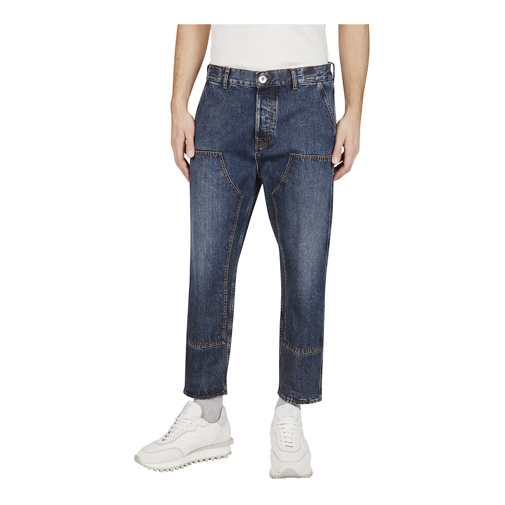 Eleventy Werkkleding denim broek Blue Heren