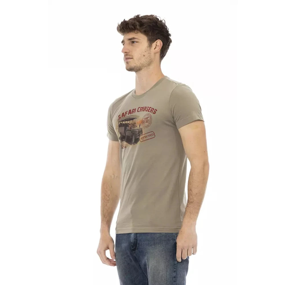 Trussardi Action T-Shirt - Male - T-Shirts - Green - 2XL - Tops - Image 3