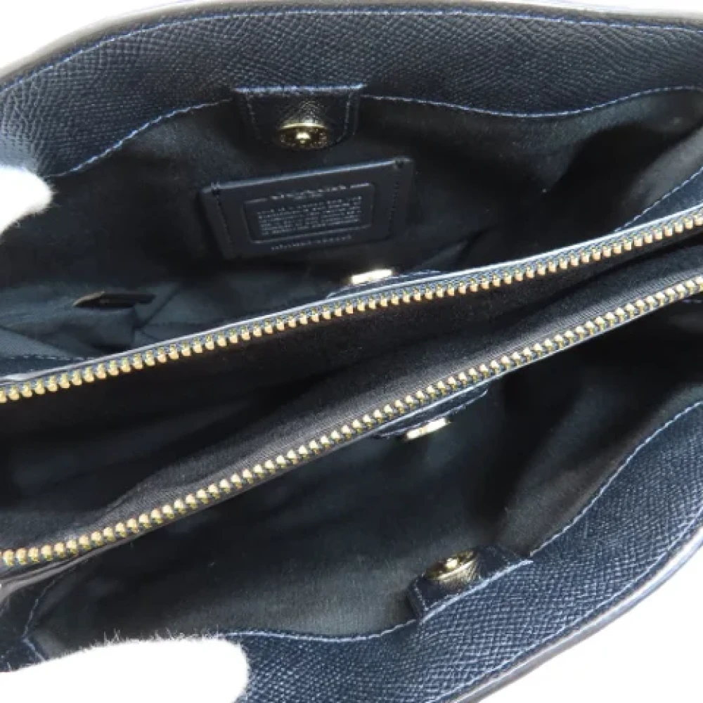 Coach Pre-owned Plastic handbags Black Dames