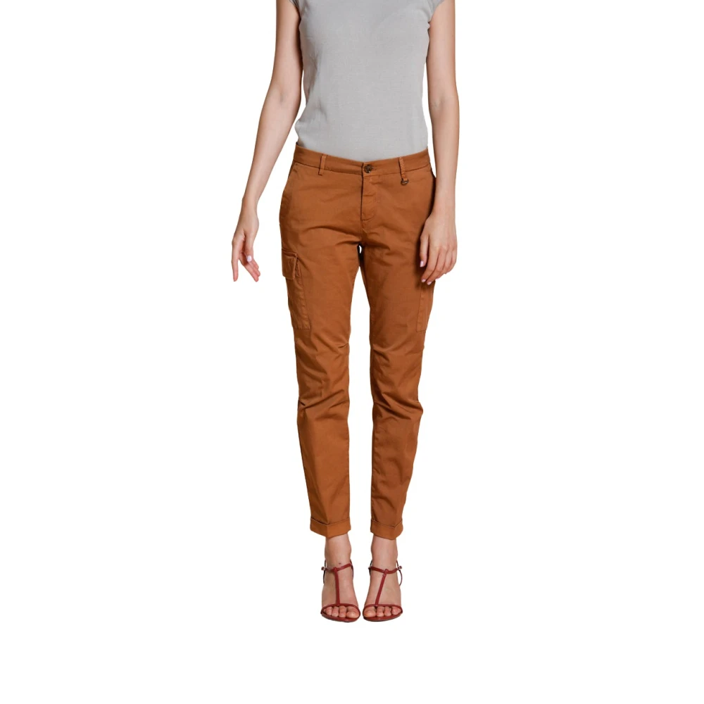 Mason's Donna Marrone - Chile City Cargo Pants - Trousers - L