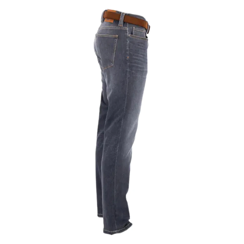 Alberto Grijze Jeans Gray Heren