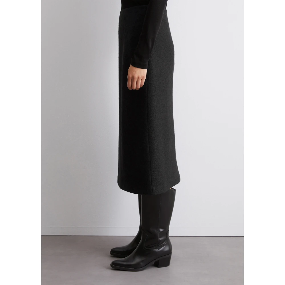 Marc O'Polo Knielange rok normaal Black Dames