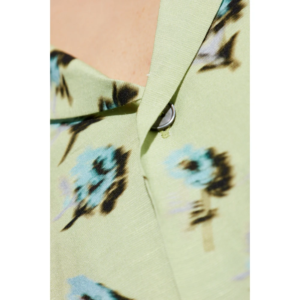 Paul Smith Kortemouwenshirt Green Heren