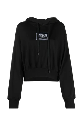 Svart Pullover med BIO-FLEECE