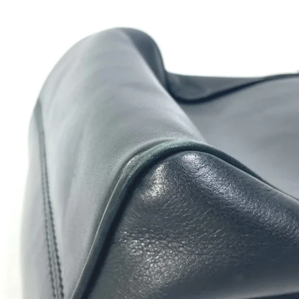 Dior Vintage Pre-owned Leather dior-bags Black Dames