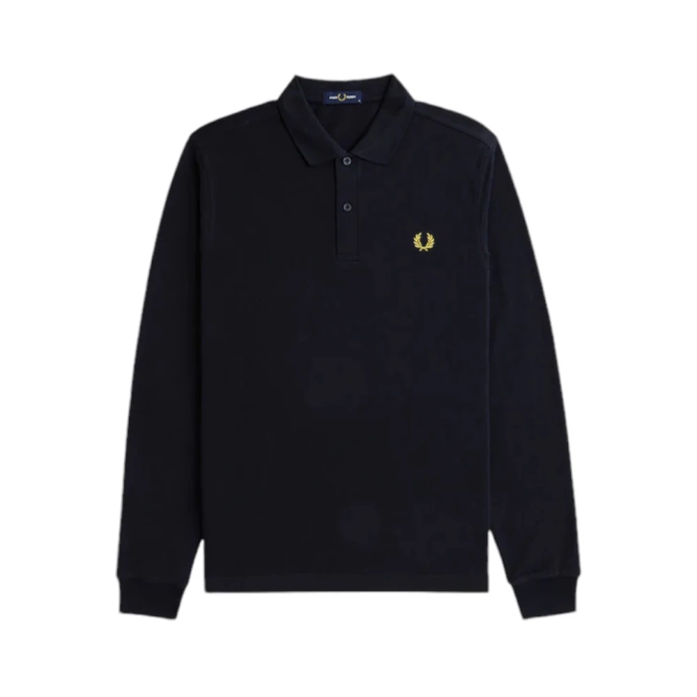 Fred Perry Klassieke Polo Shirt voor Mannen Blue Heren
