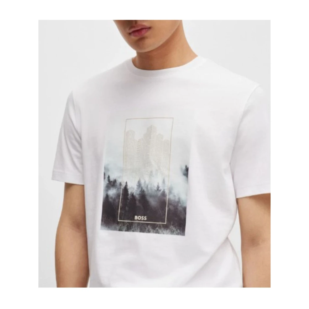 Hugo Boss Heren Bos T-shirt White Heren
