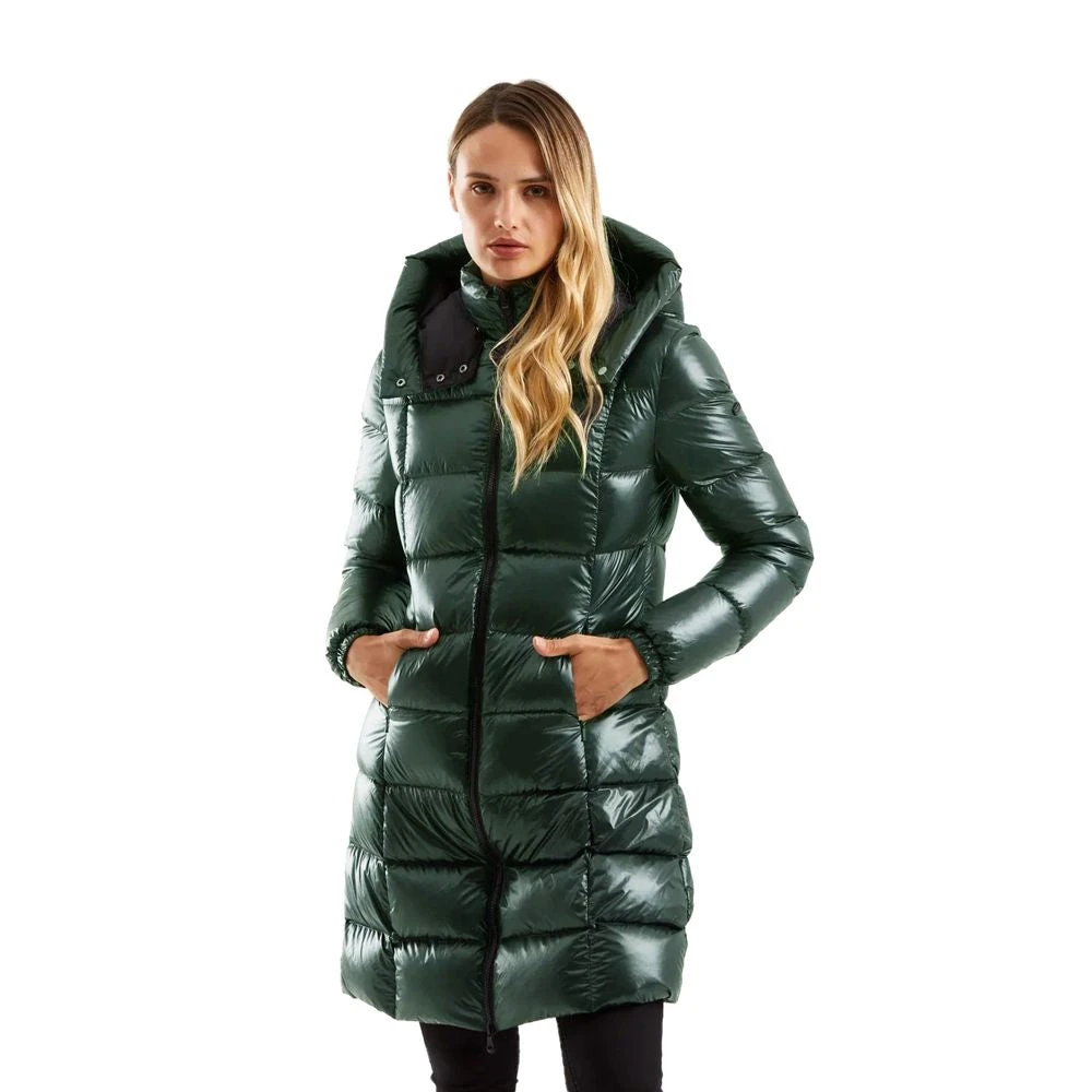 RefrigiWear Groene polyester jassen jas Green Dames