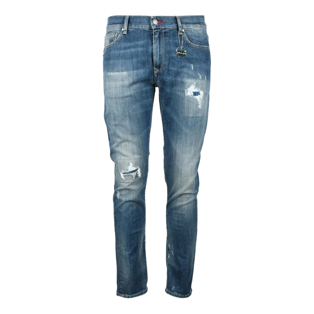 Daniele Alessandrini Jeans Blue Heren