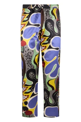 Färgglada Slim Fit Byxor