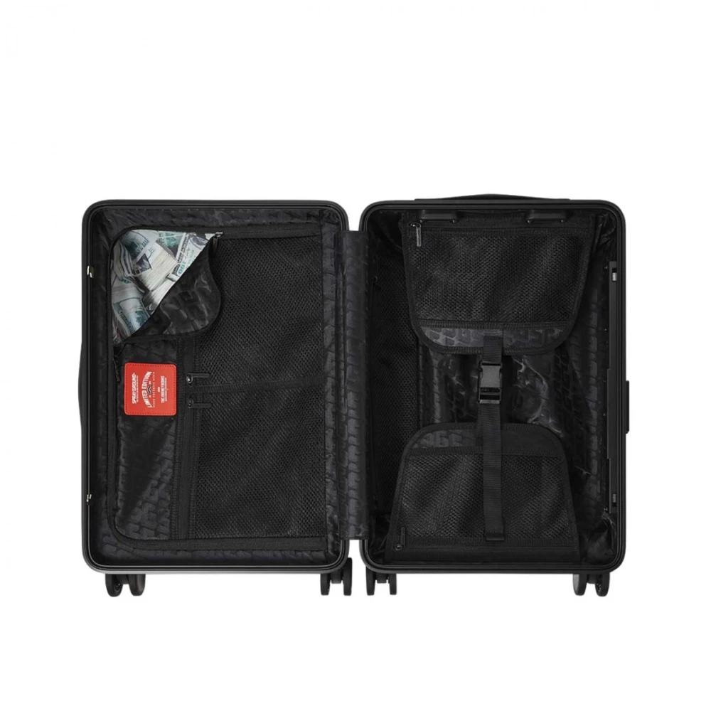 Sprayground Half Spritz Black Grey Check Koffer Black Heren