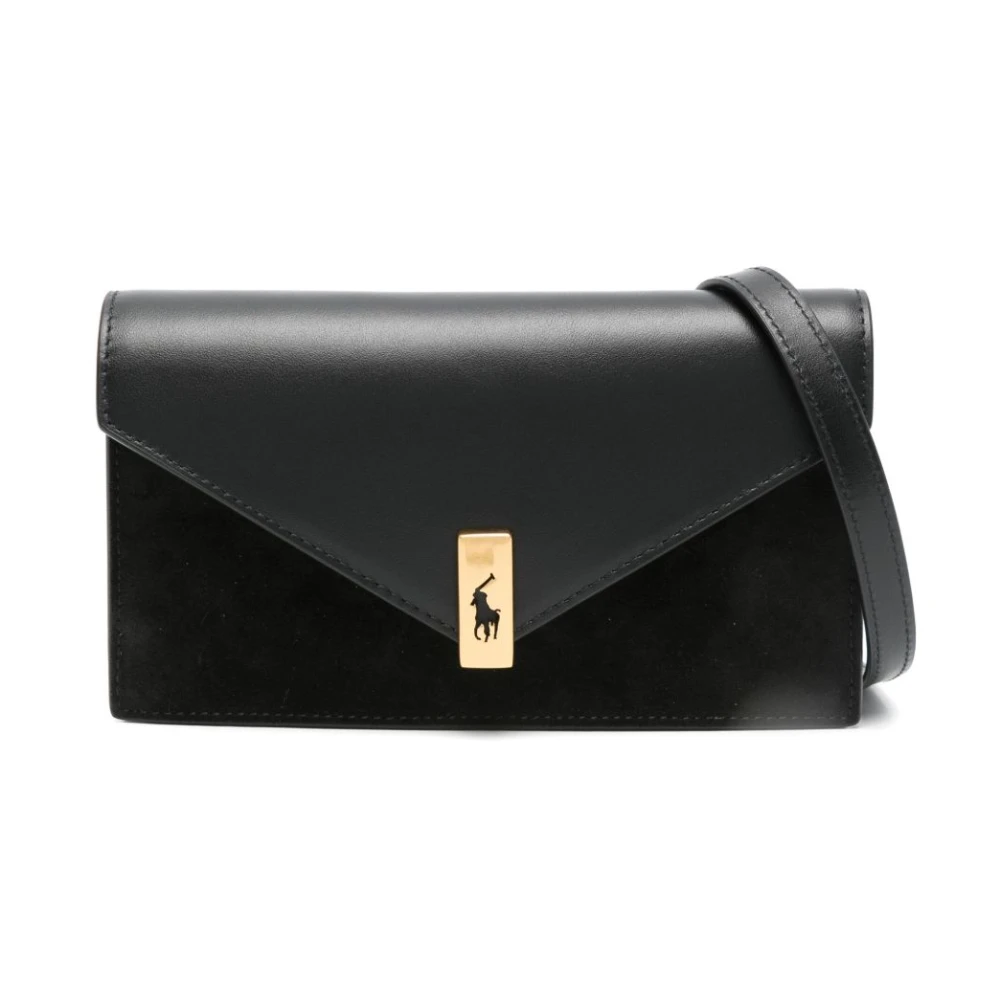 Ralph Lauren Portemonnees Zwart Black Dames