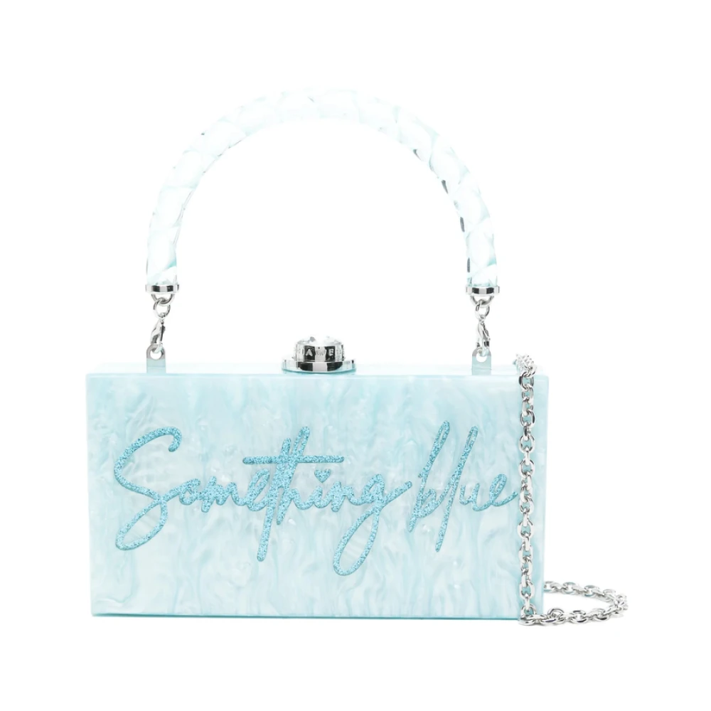 Sophia Webster Stijlvol Lichtblauw Clutch Tas Blue Dames