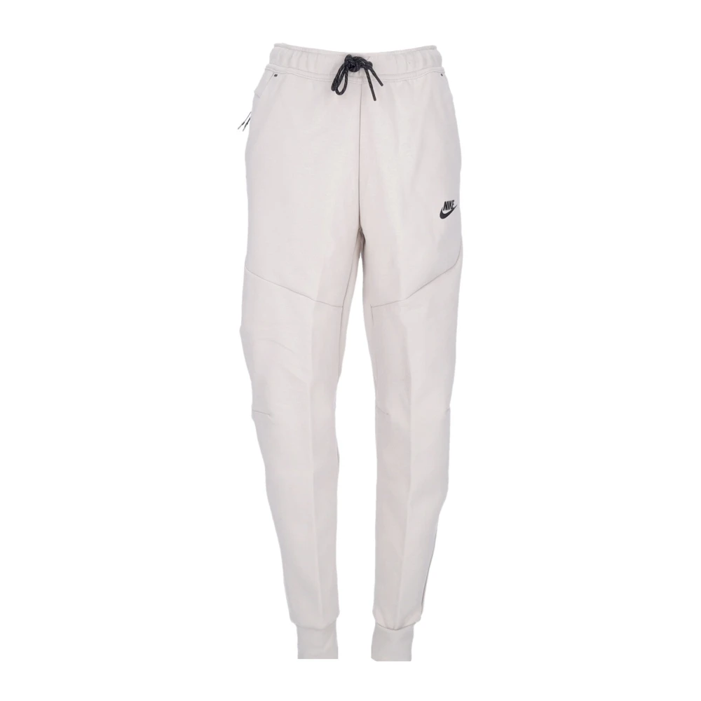 Nike Tech Fleece Joggers Lättvikts Tracksuit Byxor White, Herr