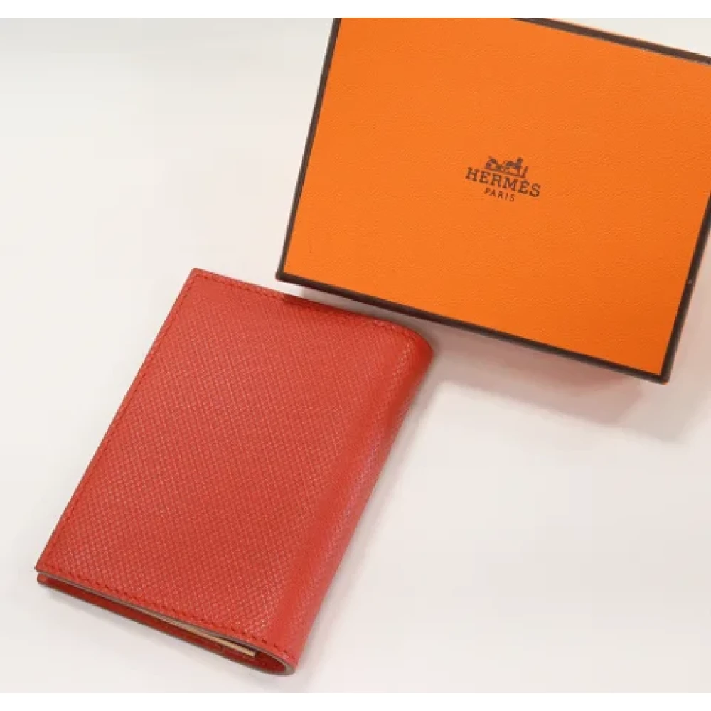 Hermès Vintage Pre-owned Fabric home-office Red Dames