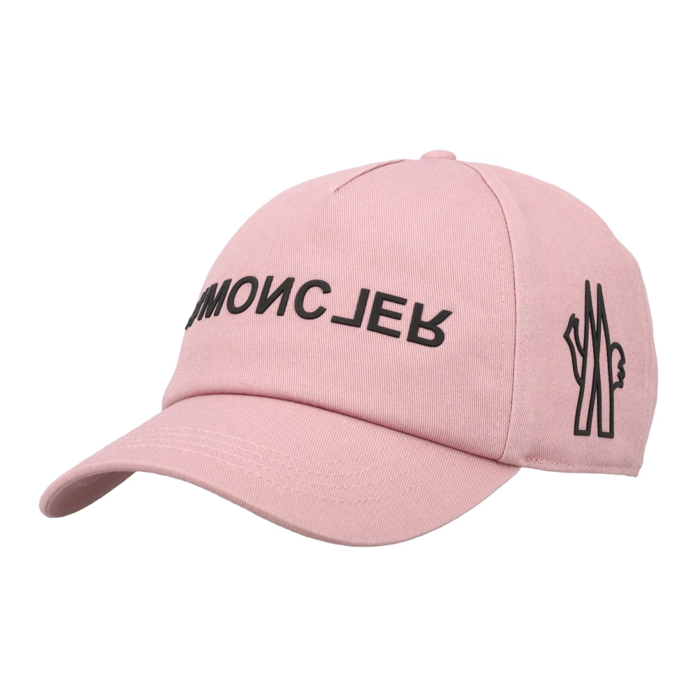 Moncler Roze Baseballpet met Logo Pink Dames