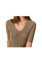 sweatshirt-lurex-vert-dore-avec-col-en-v