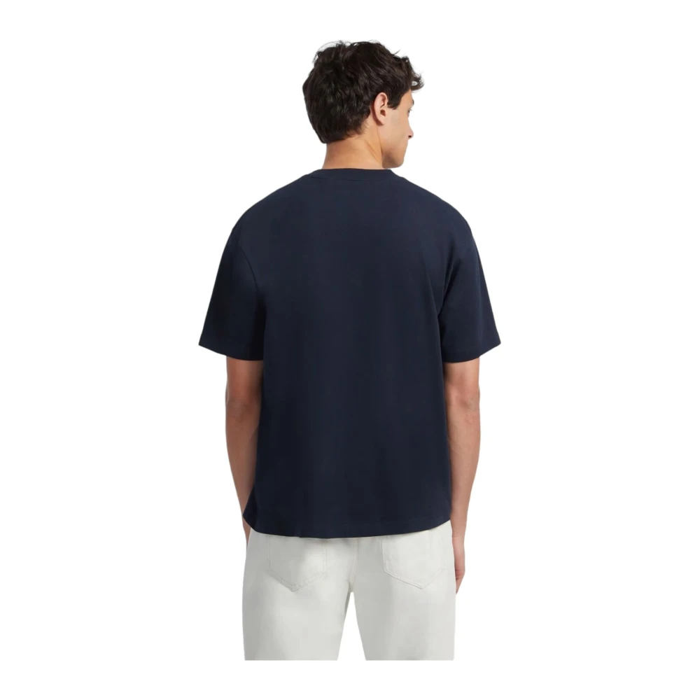 Guess Korte Mouw T-shirt Blue Heren