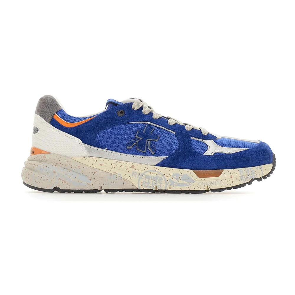 Premiata Men's Blue Sneakers, 10 Uk, Mase 25 Trainers