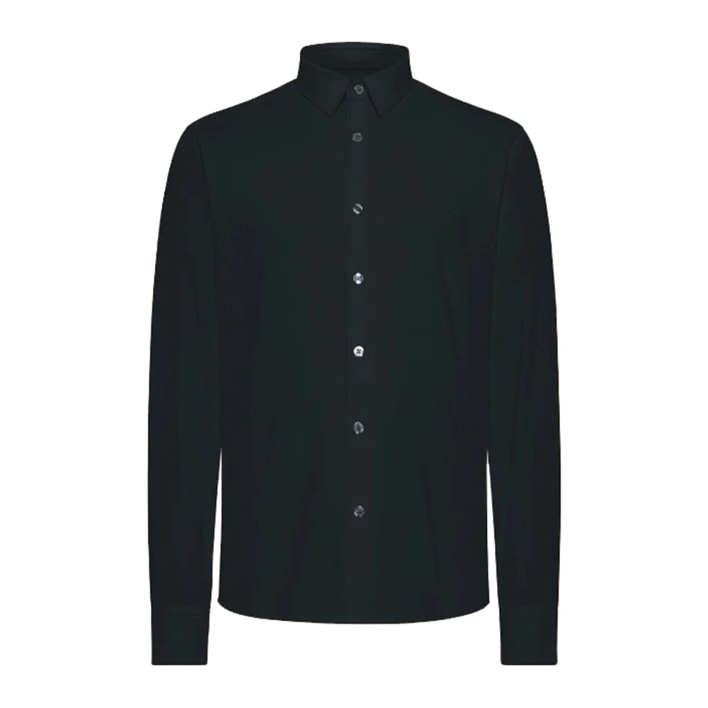 Rrd Men's Blue Striton Open Shirt - Casual Shirts - M - Shirts